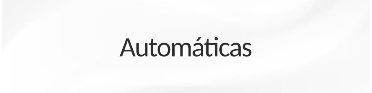 AUTOMÁTICAS
