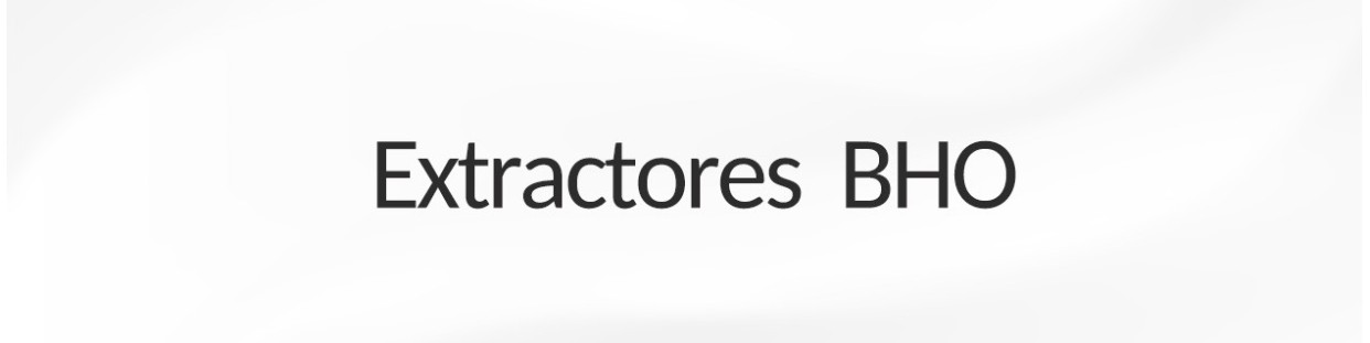EXTRACTORES BHO