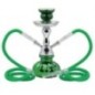 SHISHAATOMICCALABAZAMETALVERDE25CMAZUL2TUBOS1