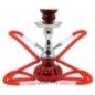 SHISHAATOMICCALABAZAMETALROJA25CMROJO2TUBOS1