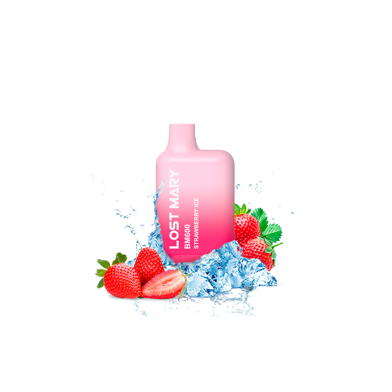 PACK10VAPERDESECHABLELOSTMARYSTRAWBERRYICE20MG(FRESA)1