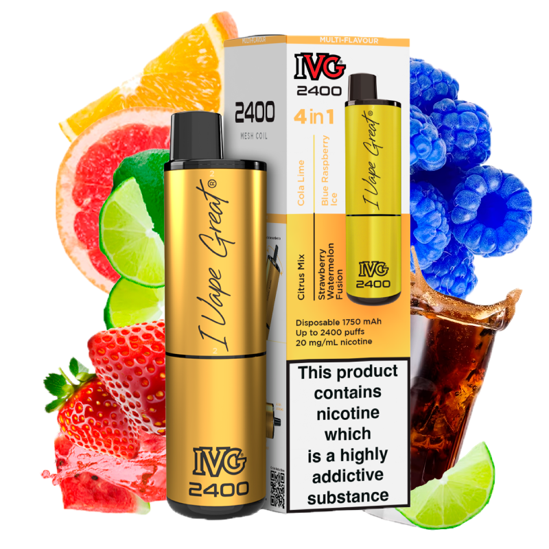 PACK5VAPERSDESECHABLESIVG2400SUMMEREDITION20MG1