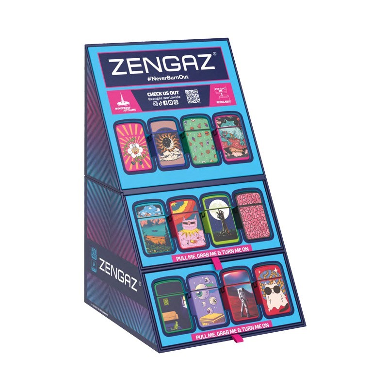 EXPCUBEDISPLAYMIX48ENCENDEDORESJETZENGAZZL-12RECARGABLE(SERIE22)1