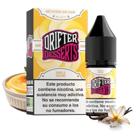 LÍQUIDODRIFTERBARSALTSVANILLACUSTARD(NATILLASVAINILLA)15MG10ML1