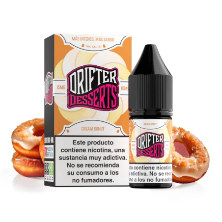 LÍQUIDODRIFTERBARSALTSCREAMDONUT15MG10ML1