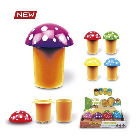 EXP12GRINDERATOMICMUSHROOMPLASTICO3,5X8MM(3PCS)1