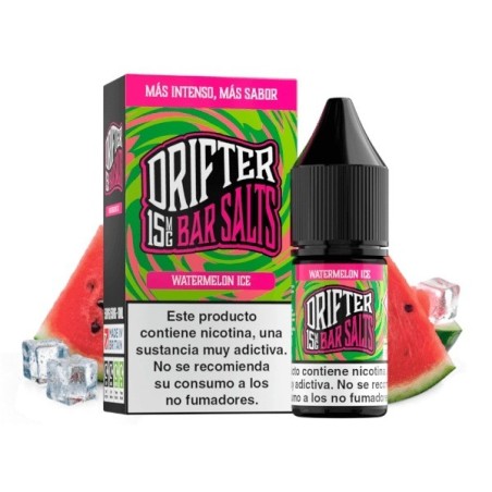 LÍQUIDODRIFTERBARSALTSWATERMELONICE(SANDÍA)15MG10ML1
