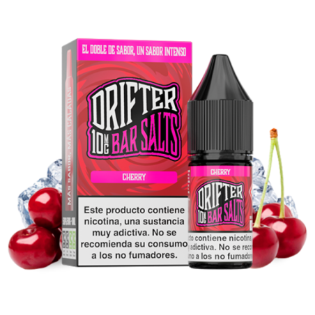 LÍQUIDODRIFTERBARSALTSCHERRY(CEREZA)10MG10ML1