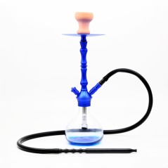 SHISHA ATOMIC LUXE AZUL 50CM 1 TUBO FLEX.